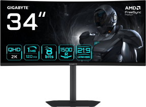 GIGABYTE GS34WQCA 34″ 1MS WQHD VA CURVED GAMING (OYUNCU) MONITOR