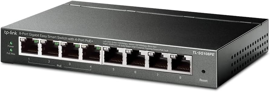 TP-Link TL-SG108PE Smart Switch