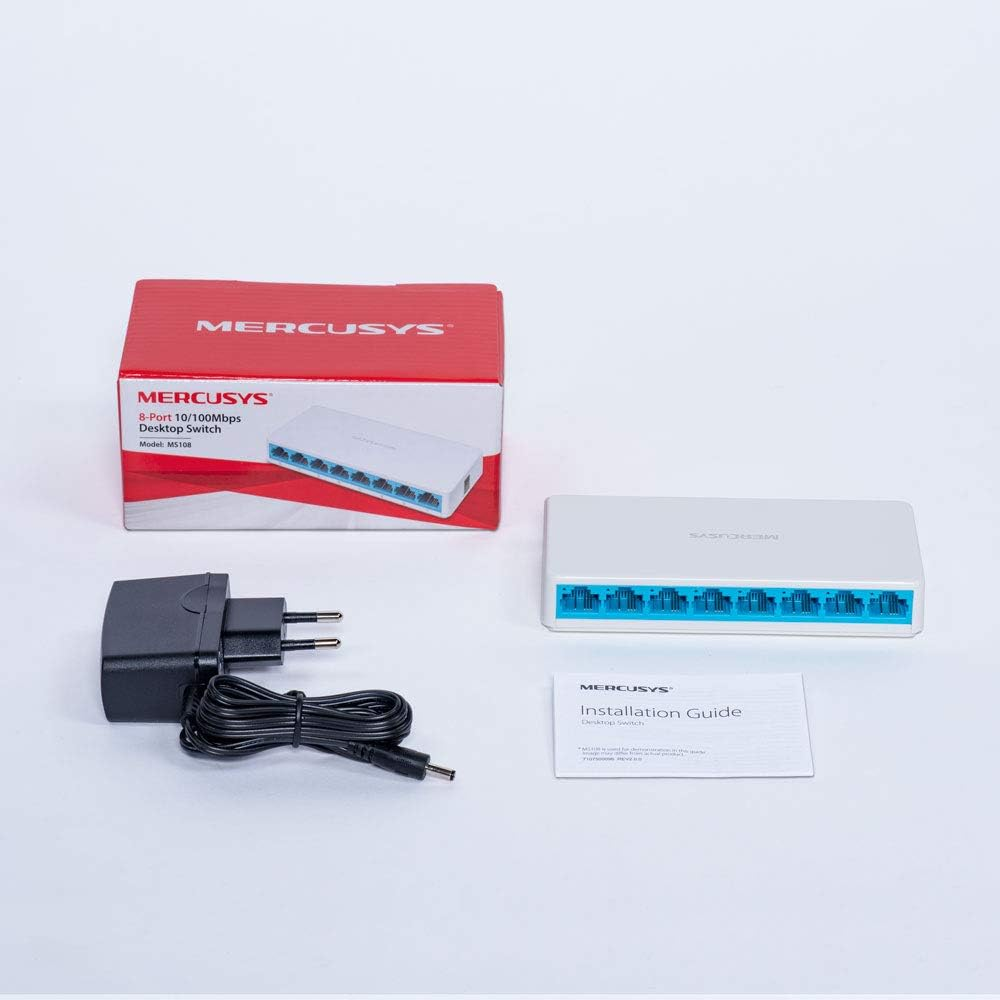 Mercusys MS108 8-Port Desktop Switch