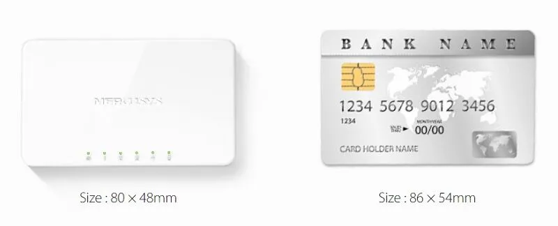 Mercusys MS105 5-Port Desktop Switch