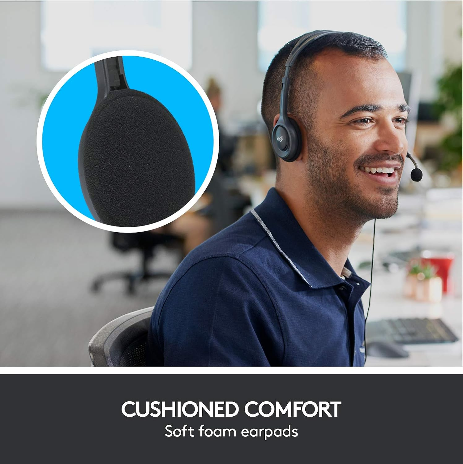 Logitech H111 981-000593 Mikrofonlu Kulaklık
