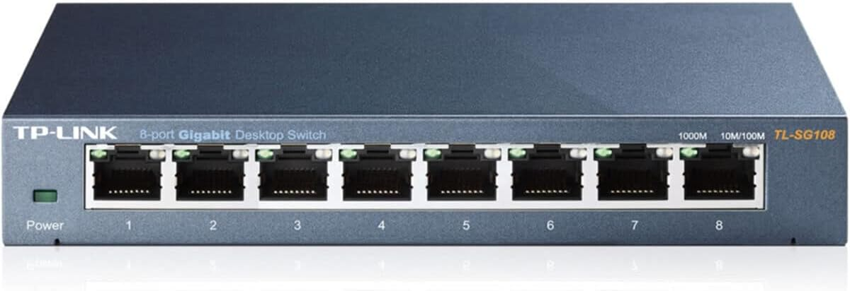 Tp-Link TL-SG108E 8 Port Gigabit Switch