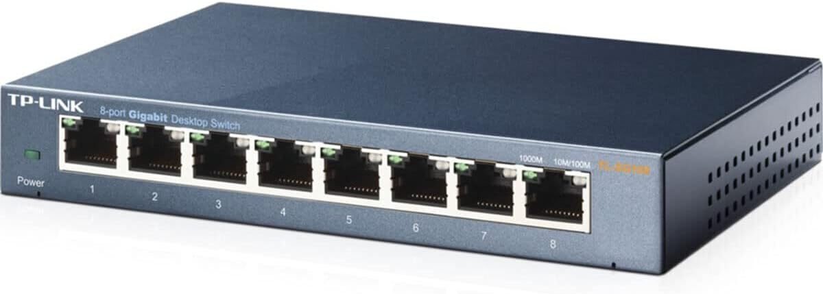 Tp-Link TL-SG108E 8 Port Gigabit Switch