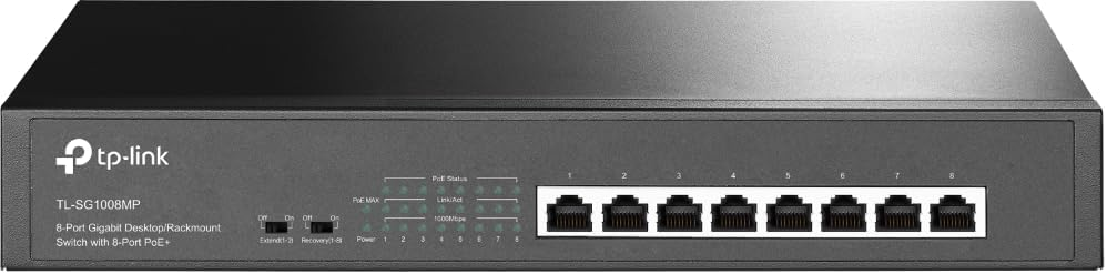 Tp-Link TL-SG1008MP 8-Port PoE Plus Switch