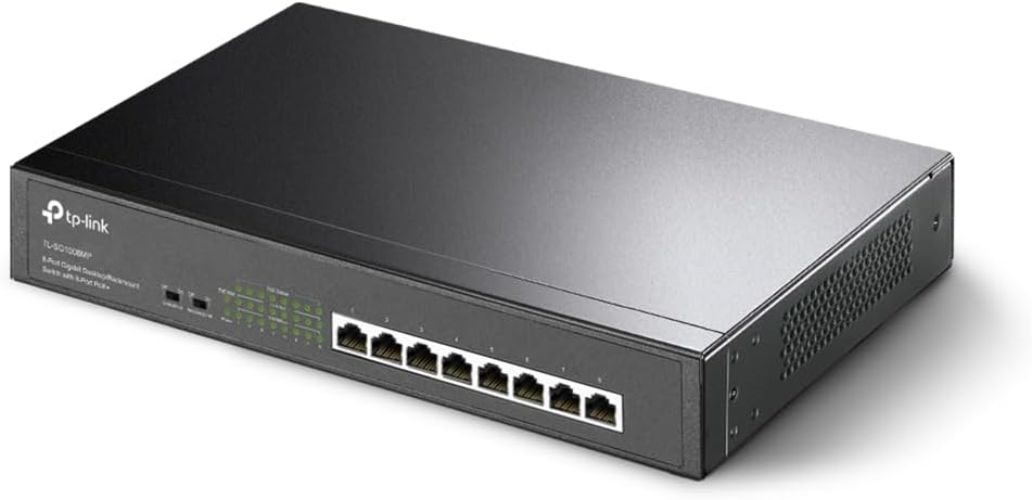 Tp-Link TL-SG1008MP 8-Port PoE Plus Switch