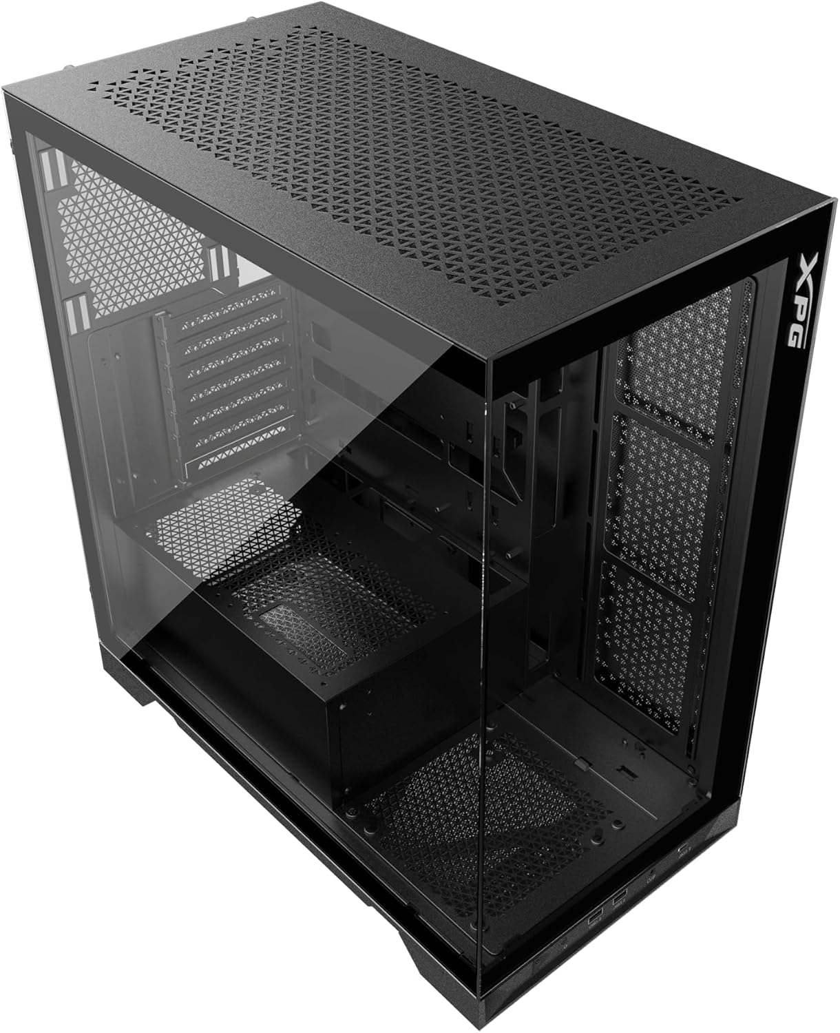 XPG INVADER-BKCWW USB 3.0 Temperli Cam ATX Mid-Tower Gaming Kasa