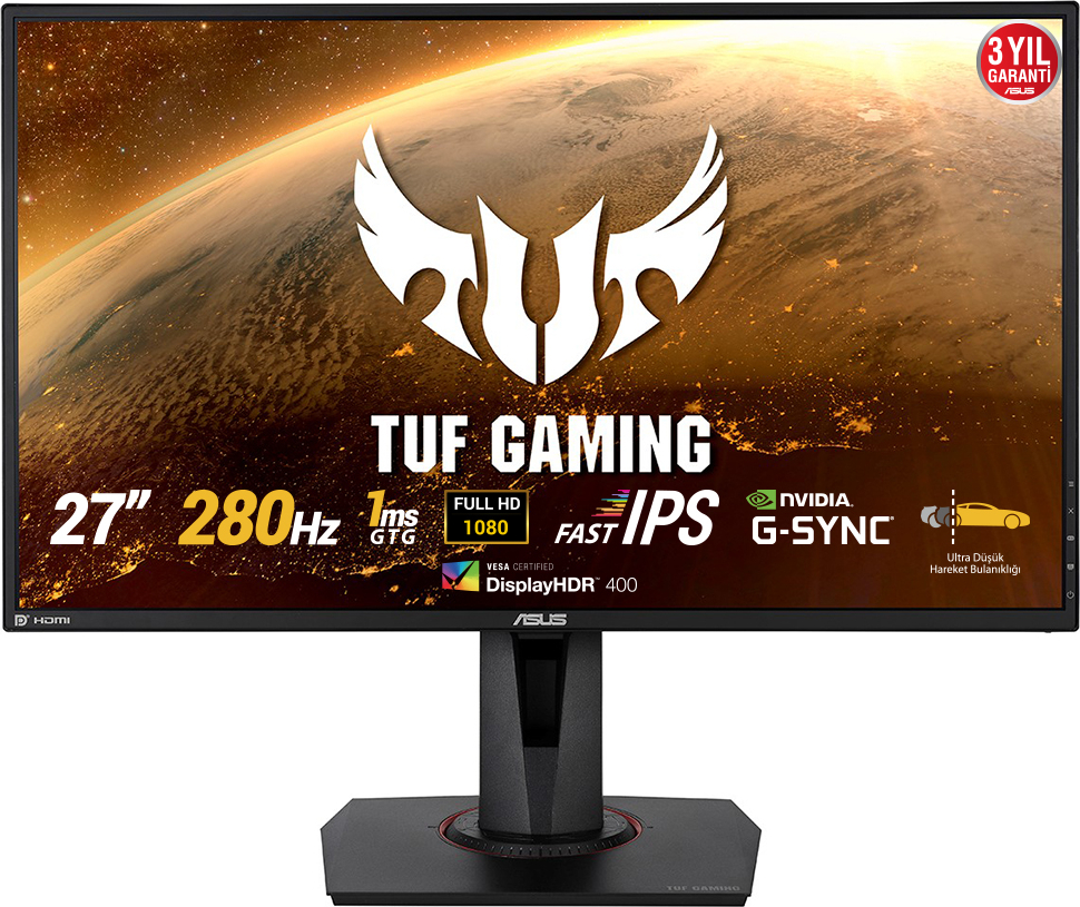 ASUS TUF Gaming VG279QM 27″ IPS Full HD Gaming Monitör