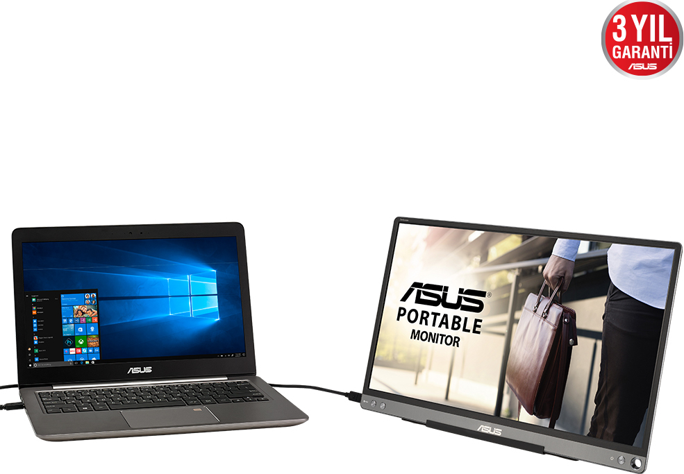 ASUS ZenScreen MB16ACE 15.6″ 5ms 60Hz IPS Full HD Taşınabilir Monitör