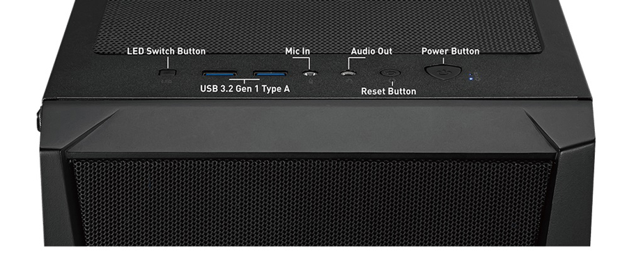 MSI MAG Forge 100M ATX Mid-Tower Gaming Kasa