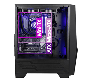 MSI MAG Forge 100M ATX Mid-Tower Gaming Kasa