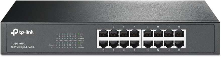 Tp-Link TL-SG1016D Gigabit Desktop/Rackmount Switch