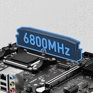 MSI PRO B650M-E DDR5 AMD B650 AM5 Soket DDR5 6800+(OC)MHz mATX Anakart