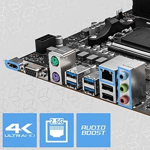 MSI PRO B650M-E DDR5 AMD B650 AM5 Soket DDR5 6800+(OC)MHz mATX Anakart