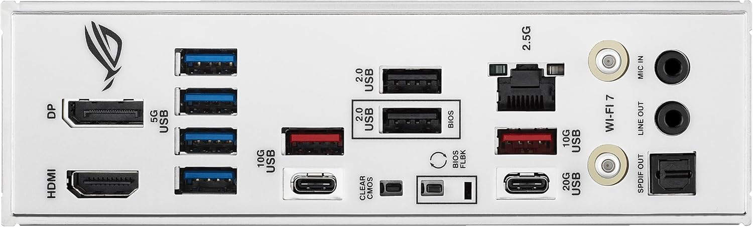 ASUS ROG STRIX B850-A GAMING WIFI AMD B850 Soket AM5 DDR5 8000+(OC)MHz ATX Gaming Anakart