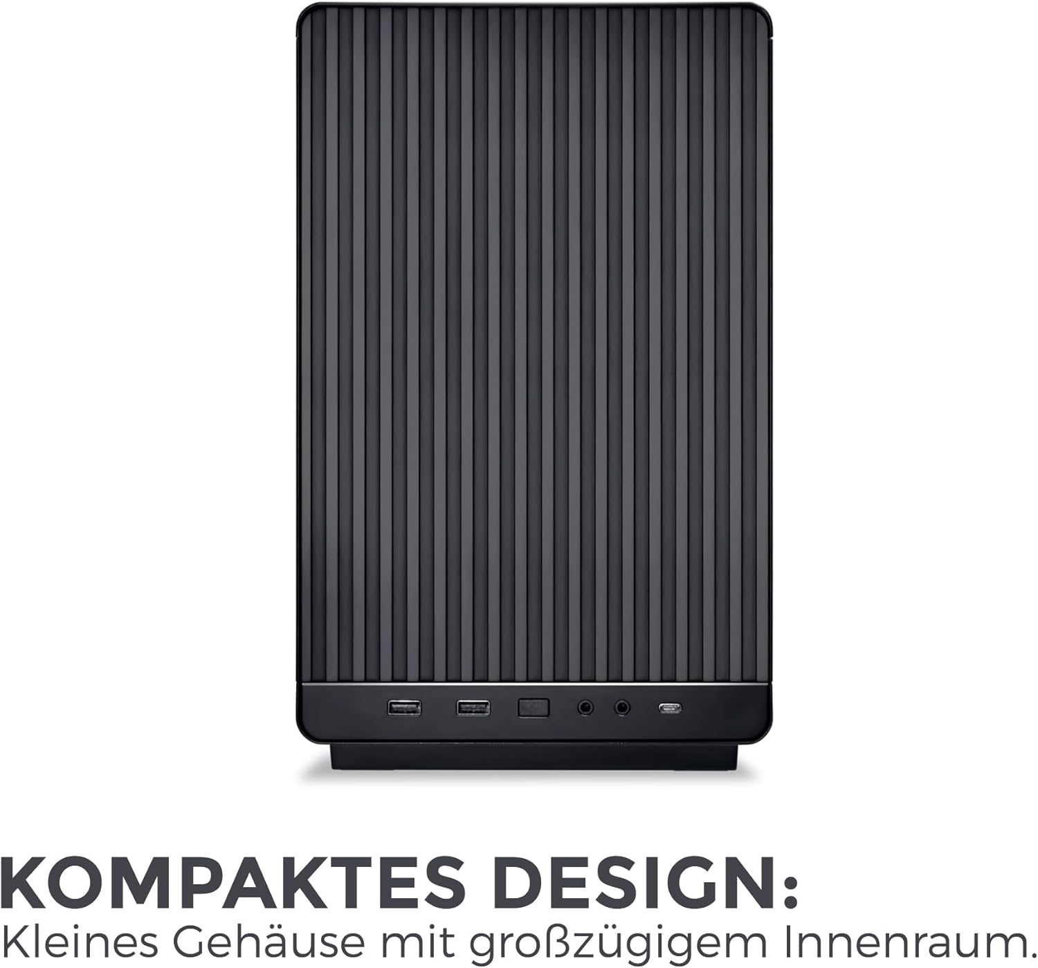 Lian Li Dan Case A3 Siyah Ahşap Cam M-ATX Mini-Tower Kasa (G99.A3X-WDG.00)