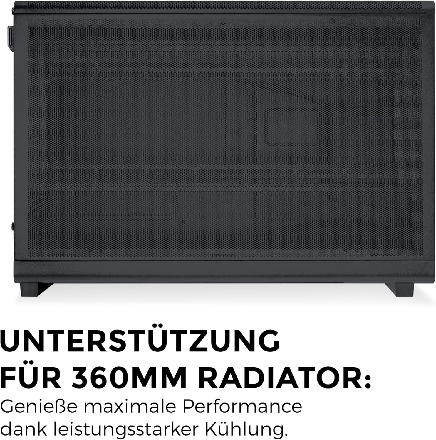 Lian Li Dan Case A3 Siyah Ahşap Cam M-ATX Mini-Tower Kasa (G99.A3X-WDG.00)