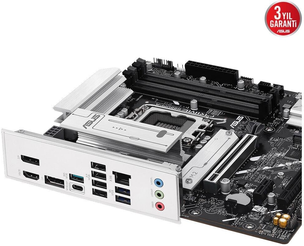 ASUS Prime B860M-A-CSM Intel B860 Soket 1851 DDR5 8666+(OC)MHz mATX Gaming (Oyuncu) Anakart