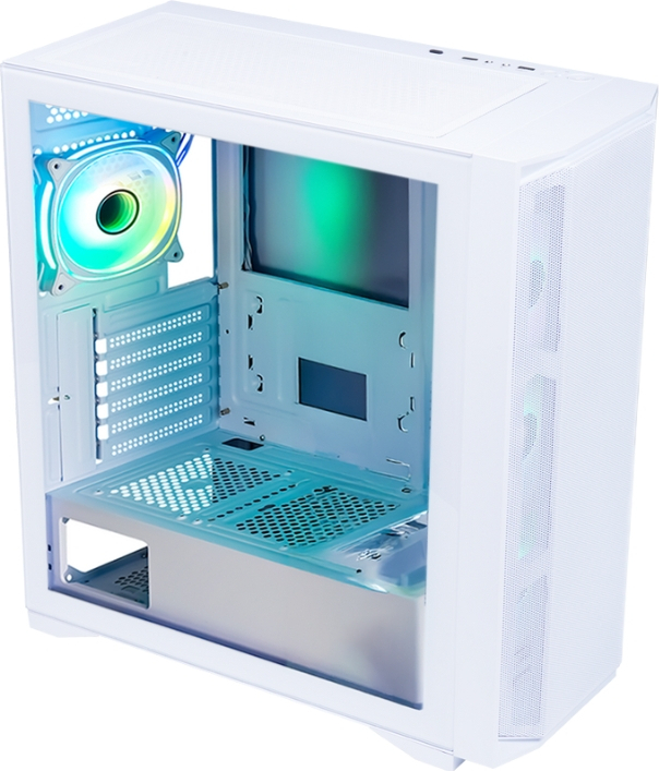 Frisby CX-501 750W 80+ Bronze 4xARGB FAN Mid Tower Beyaz Mesh Gaming Kasa