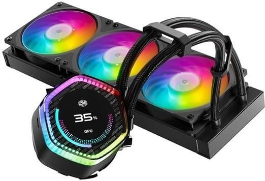 Cooler Master MasterLiquid ION LCD 360mm RGB İşlemci Sıvı Soğutucu (MLY-D36M-A24PZ-R1)