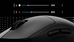 Logitech Pro 2 Lightspeed Hero 2 Kablosuz Siyah Gaming (Oyuncu) Mouse - 910-007296