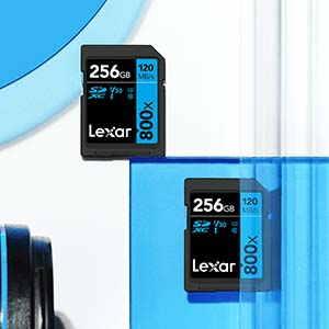 Lexar 256GB LSD0800P256G-BNNNG SD Professional 800X SDXC UHS-I 150/45MB/s SD Hafıza Kartı