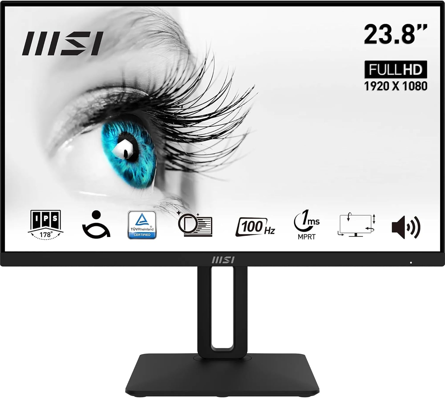 MSI 23.8″ PRO MP242AP 1920x1080 (FHD) Adaptive-Sync Pivot Monitör