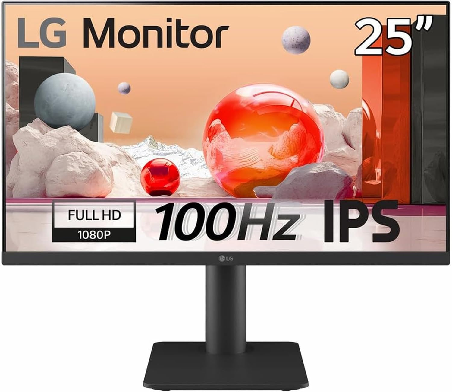 24.5 LG 25MS550-B IPS 5MS 100HZ HDMI Monitör
