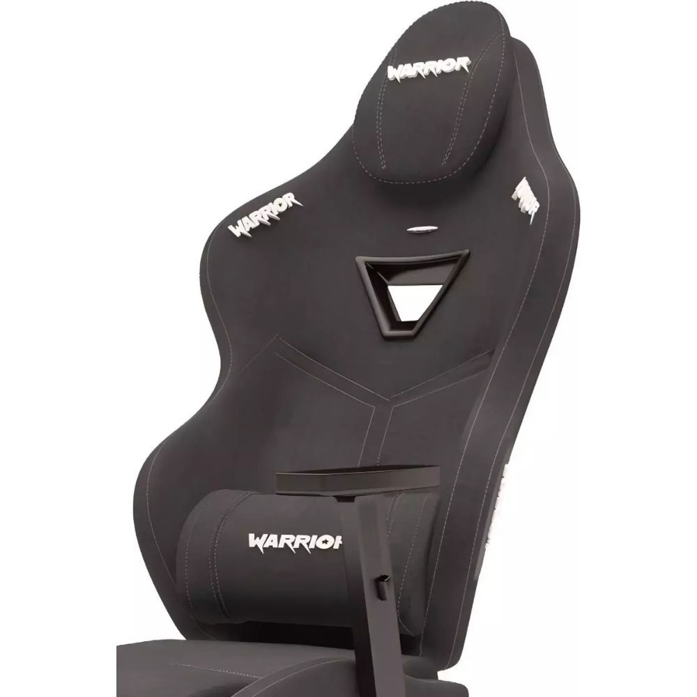 Zio Warrior Aragorn 1598B1110 Kumaş Jet Black Oyuncu Koltuğu - Ayak Uzatmalı