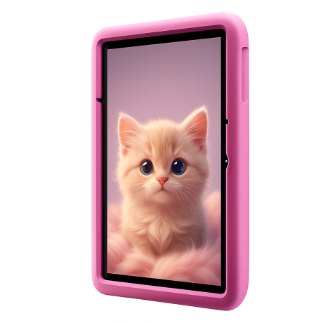 Blackview TabA6 Kids Tablet 10.1″/12 GB(4GB+8GB)/128 GB/8 MP+5 MP/Android14+Kılıf Dahil (Pembe)