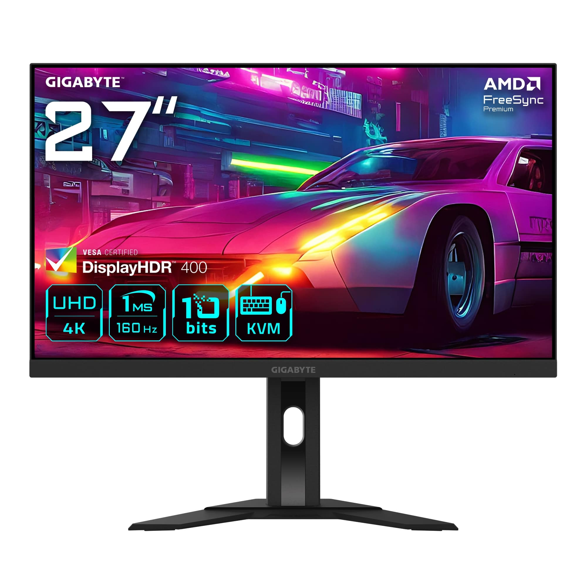 Gigabyte 27″ M27UA 1ms 160Hz HDMI Adaptive-Sync IPS 4K Gaming Monitör