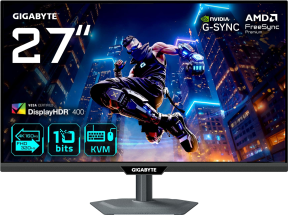 GIGABYTE M27UP 27″ 4K 160Hz FHD 320Hz 1ms HDMI DP Type-C G-Sync FreeSync HDR400 UHD Dual Mode SS IPS Gaming Monitör