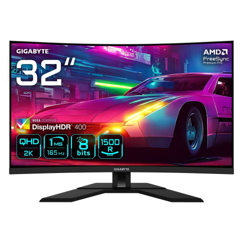 Gigabyte M32QC 31.5″ 1ms 170Hz Freesync Premium Pro KVM HDR400 1500R VA WQHD Gaming (Oyuncu) Monitör 