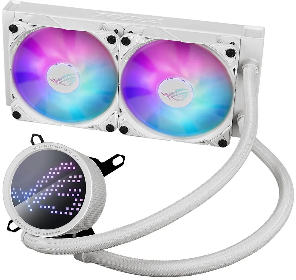 ASUS ROG Ryuo III 240 ARGB White Edition 240mm İşlemci Sıvı Soğutucu (90RC00J2-M0UAY0)