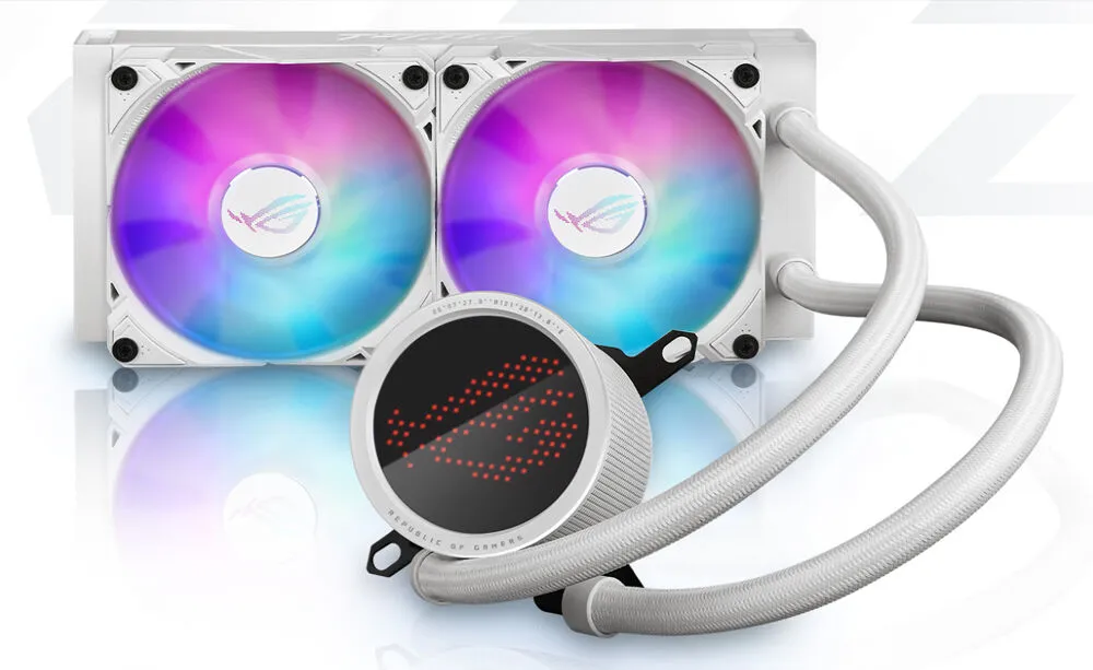 ASUS ROG Ryuo III 240 ARGB White Edition 240mm İşlemci Sıvı Soğutucu (90RC00J2-M0UAY0)