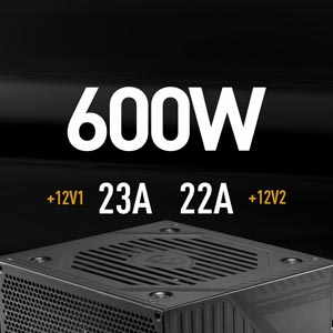 MSI MAG A600DN 600W Power Supply