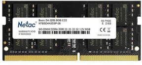 Netac Basic NTB 16GB 3200Mhz DDR4 NTBSD4N32SP-16