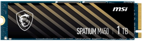 MSI Spatium M450 1TB V1 3400/2400MB/s PCIe Gen 4.0 NVMe M.2 SSD Disk