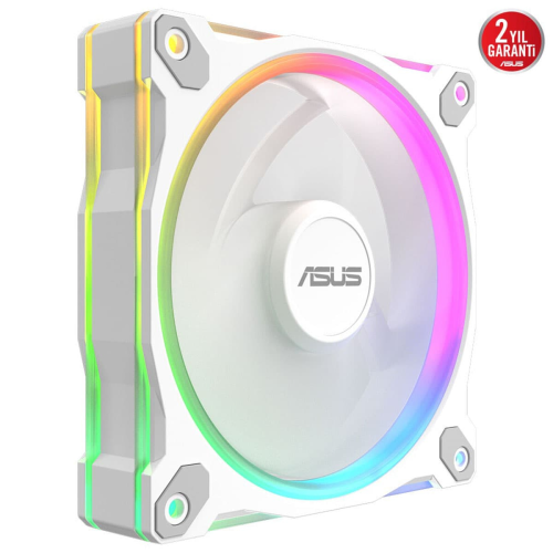ASUS PRIME MR120 Reverse 120mm Beyaz Kasa Fanı
