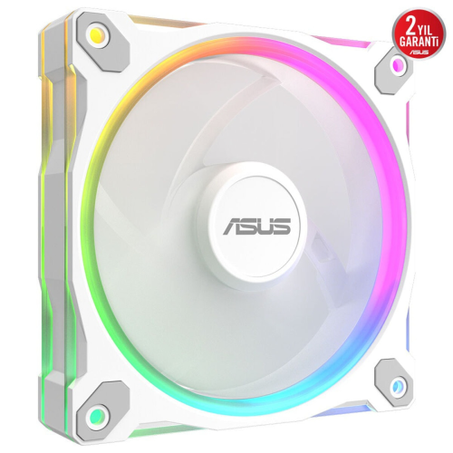 ASUS PRIME MR120 Reverse 120mm Beyaz Kasa Fanı