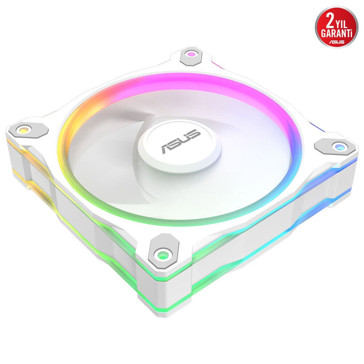 ASUS PRIME MR120 Reverse 120mm Beyaz Kasa Fanı