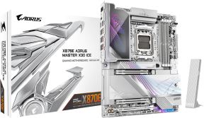 Gigabyte X870E AORUS MASTER X3D ICE WIFI-7 AM5 DDR5 9000MHz (OC) ATX Gaming (Oyuncu) Anakart