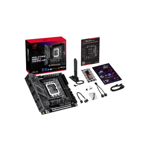 ASUS ROG STRIX B860-I GAMING WIFI Intel B860 Soket 1851 9066+(OC)MHz mini-ITX Gaming (Oyuncu) Anakart
