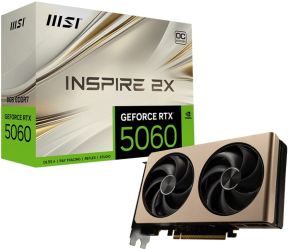 MSI GeForce RTX 5060 8G INSPIRE 2X OC GDDR7 128Bit DX12 Gaming (Oyuncu) Ekran Kartı