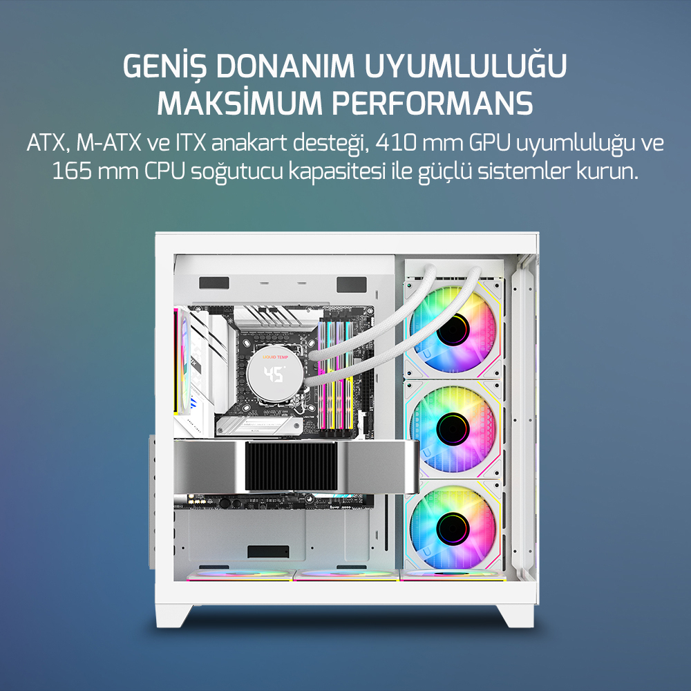 Phantom Thunder | AMD Ryzen 7 7800X3D | 32 GB DDR5 | PNY RTX 5070 12 GB | 1 TB SSD Tavsiye Sistem