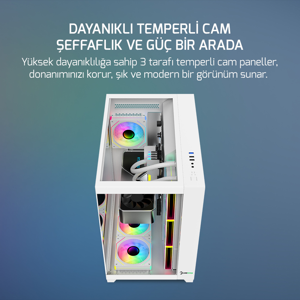 Phantom Thunder | AMD Ryzen 7 7800X3D | 32 GB DDR5 | PNY RTX 5070 12 GB | 1 TB SSD Tavsiye Sistem