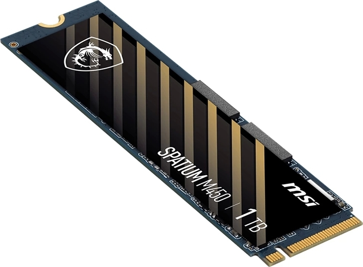 MSI Spatium M450 1TB V1 3400/2400MB/s PCIe Gen 4.0 NVMe M.2 SSD Disk