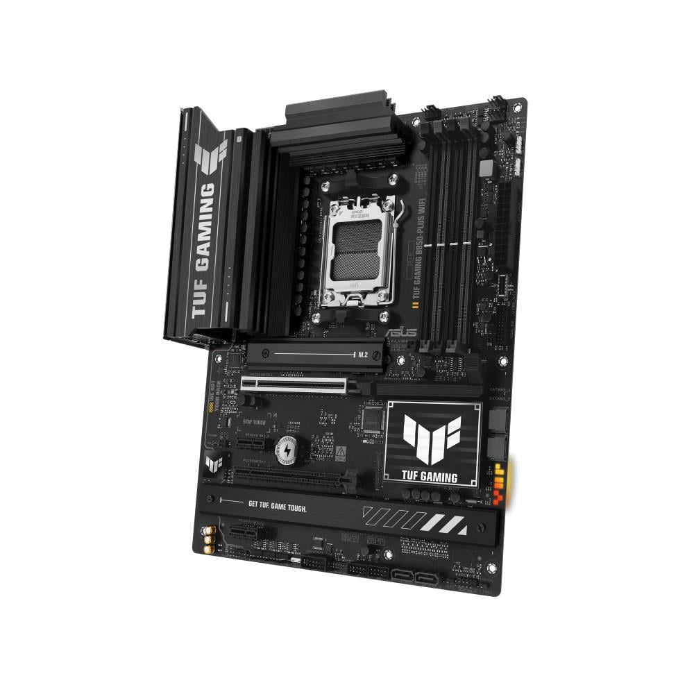 ASUS TUF GAMING B850-PLUS WIFI AMD B850 Soket AM5 DDR5 8000+(OC)MHz ATX Gaming Anakart