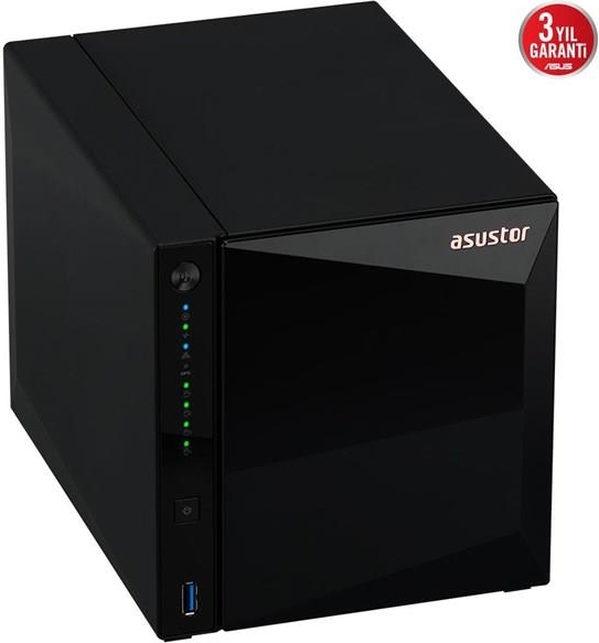 Asustor  AS3304T V2 Relatek 2GB 4 Yuvalı NAS Depolama Ünitesi