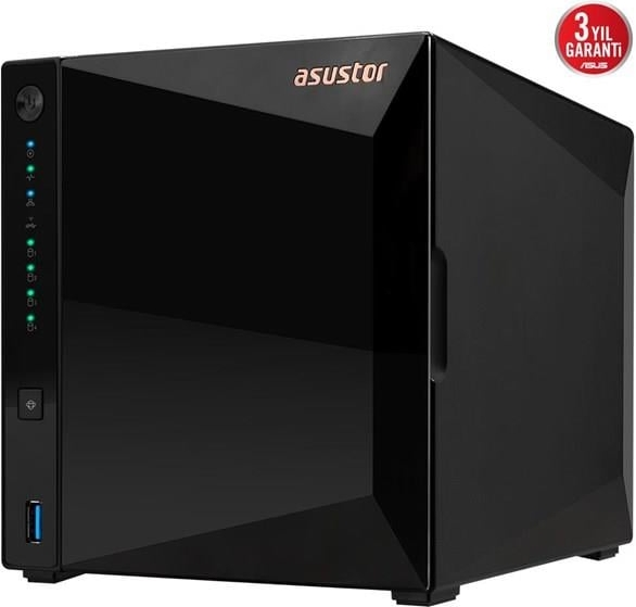 Asustor  AS3304T V2 Relatek 2GB 4 Yuvalı NAS Depolama Ünitesi