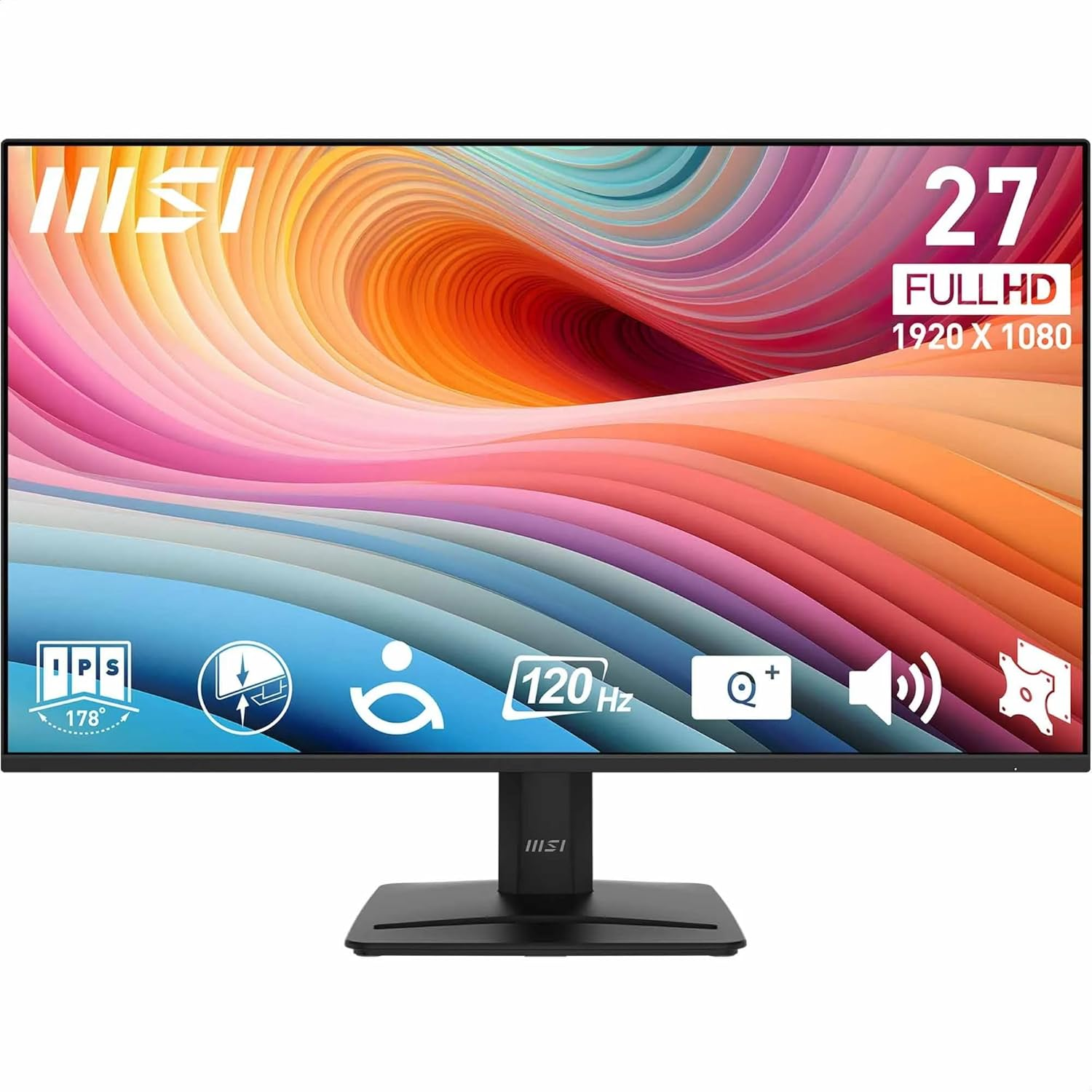 MSI Pro MP275 E2  27″ 1ms 120Hz Adaptive-Sync IPS FHD Monitör